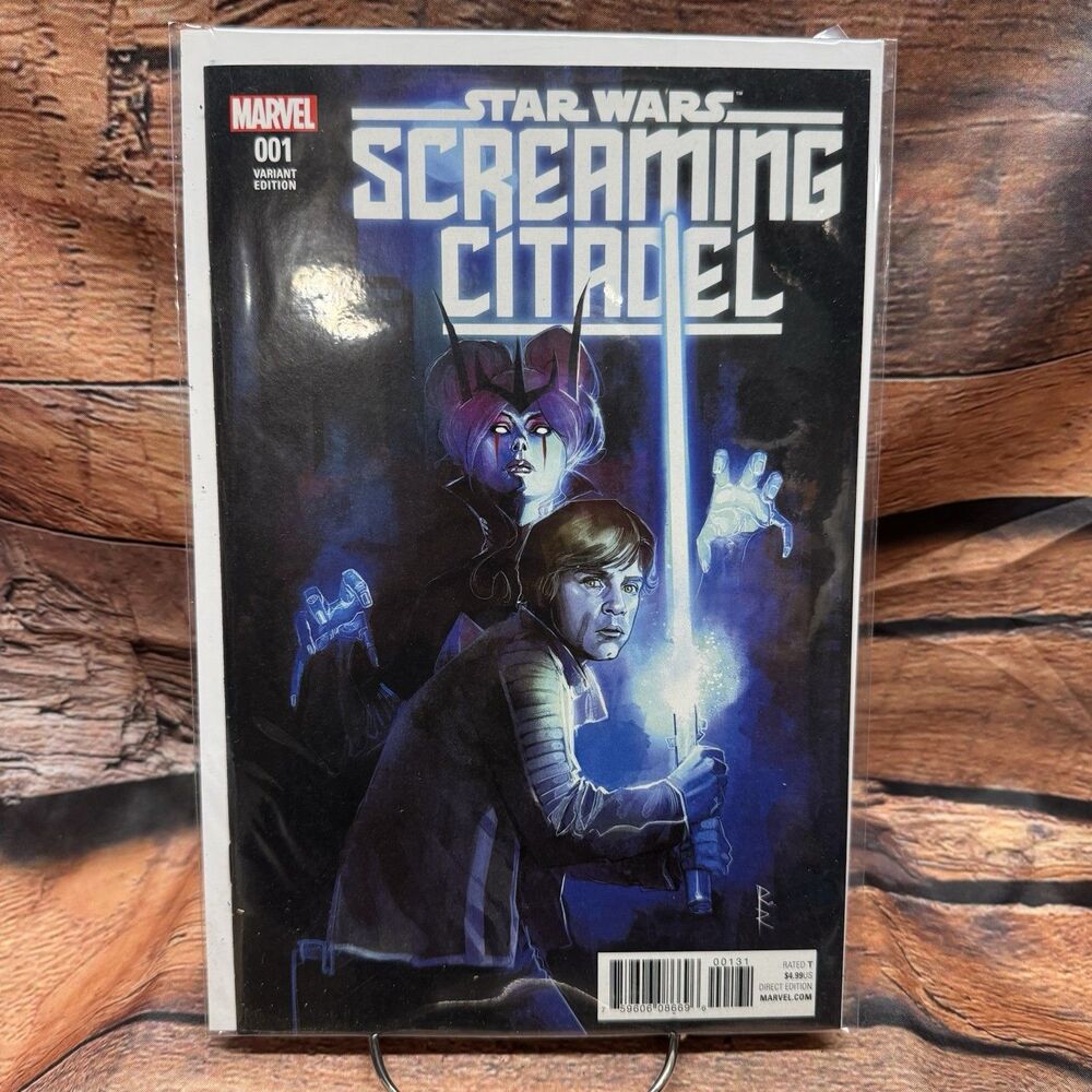 Star Wars Screaming Citadel 1 Rod Reis Variant B Marvel Comic Book 2017 NM New